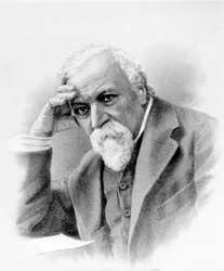 Portræt af Robert Browning